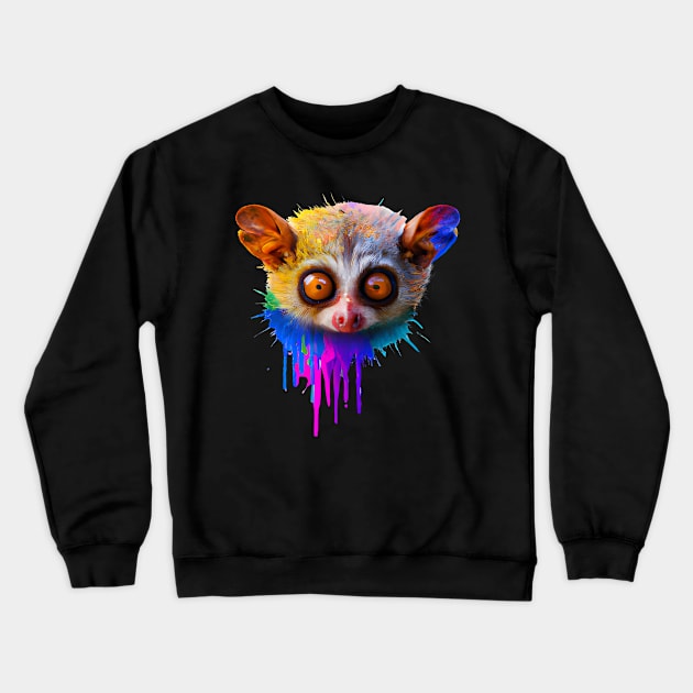 Tarsier Design Crewneck Sweatshirt by FromBerlinGift